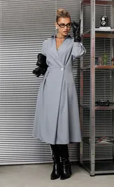 Dress Anastasia 1229.3 francuzskij seryj