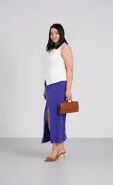 Spódnica FASHION CENTRE L-3947/Fioletovyj