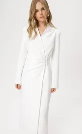 Sukienka Pirs 6299 belyj