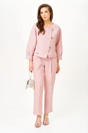 Костюм Michel Chic арт. 1450 жемчужно-розовый