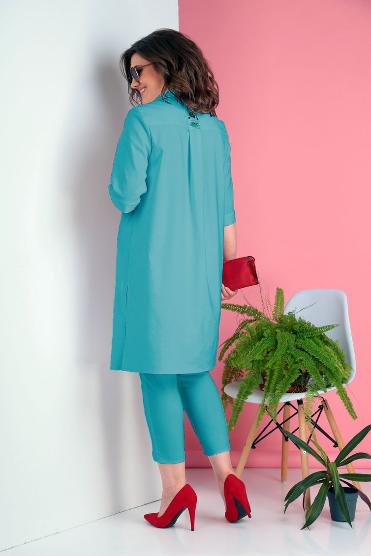 Suit Ivelta plus #2967 biryuza