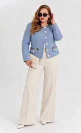 Blazer Anastasia 1391 goluboj