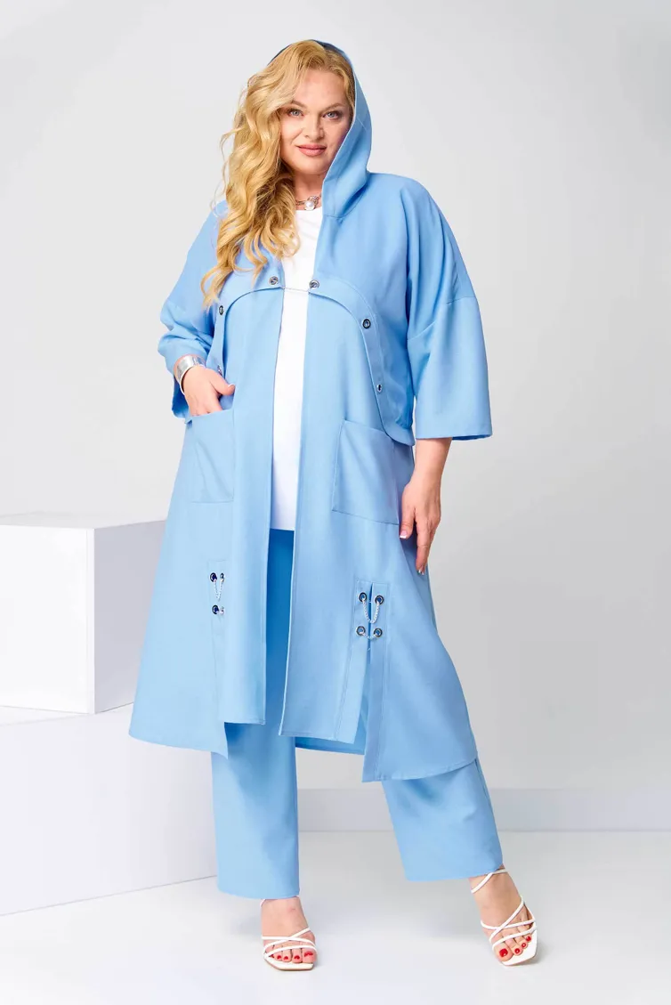Sweter Asolia #4102 goluboj