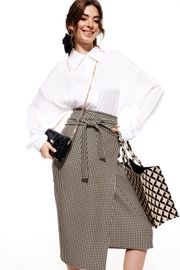 Skirt Elletto Life #2283 bezh