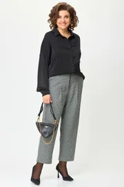 Garnitur Michel Chic #1402 chernyj, kletka