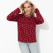 Лонгслив CHARUTTI арт. Личный стандарт (спелая вишня)