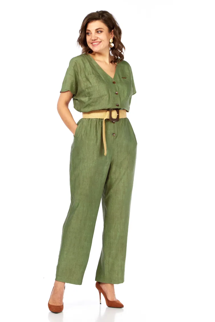 Overall Rishelie #0993 oliv