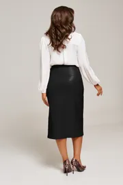 Spódnica Alta Moda #1015-3 chernyj