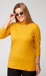 Джемпер BLISS 8044 горчица ELLE