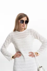 Платье SILVERSPICE арт. S-5528 молоко