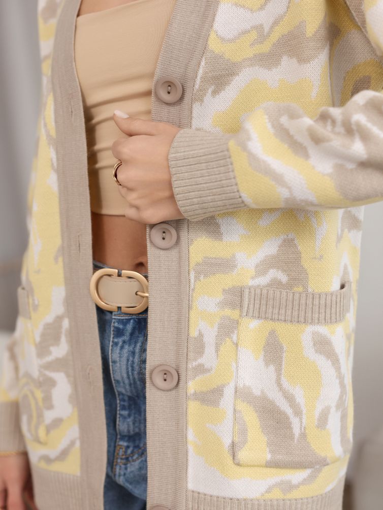 Кардиган BONADI арт. BS45 желтый