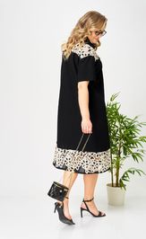 Платье Ava fashion М-193 черный