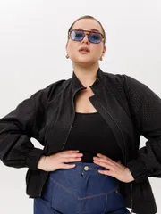 Бомбер Ava fashion арт. М-169 черный
