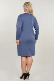 Платье NOVITA арт. 1200 джинсовый