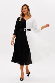 Dress Anastasia #1243.1 cherno-belyj