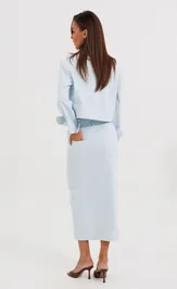 Spódnica V&N fashion 1177_goluboj