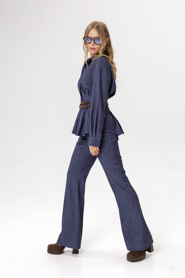Trousers Pirs #6569 sinij