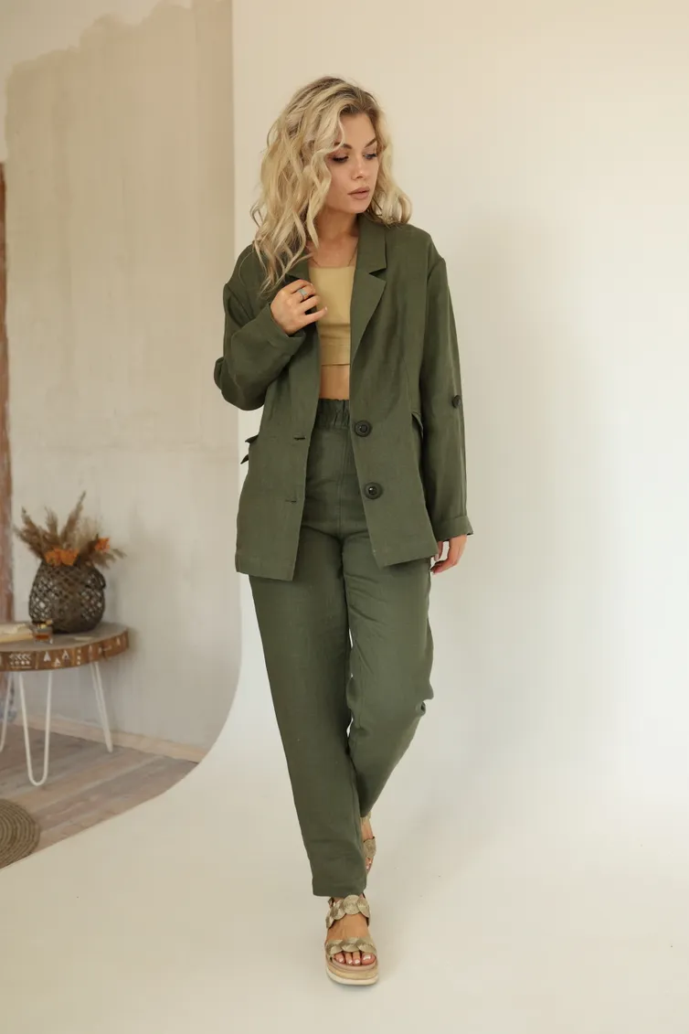Blazer Amori #2131 170 xaki