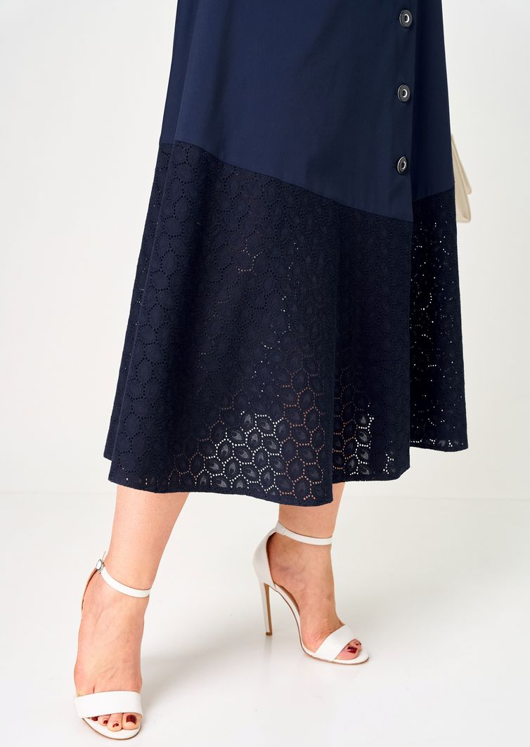 Платье EVA GRANT арт. 7216синий