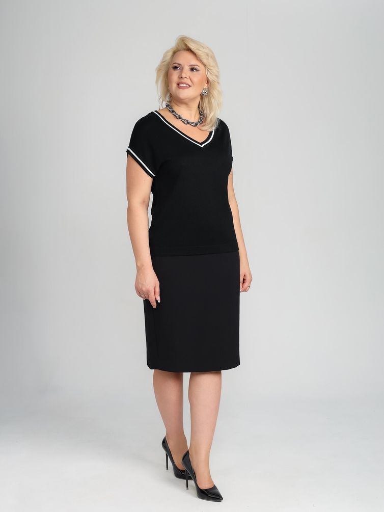 Bluzka BONADI #1854 chernyj