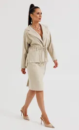 Костюм Galean Style 961 бежевый