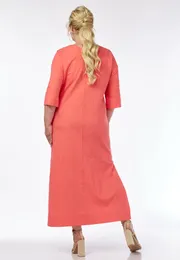Платье Ava fashion арт. М-065 коралловый