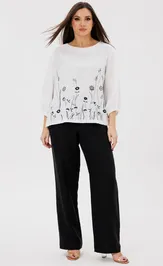 Suit Ma Cherie 3131 belyj+chernyj
