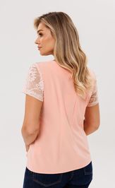 Блуза Anelli Laurel 1653 персиковая дымка