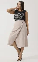 Skirt Ma Cherie 2099 bezhevyj