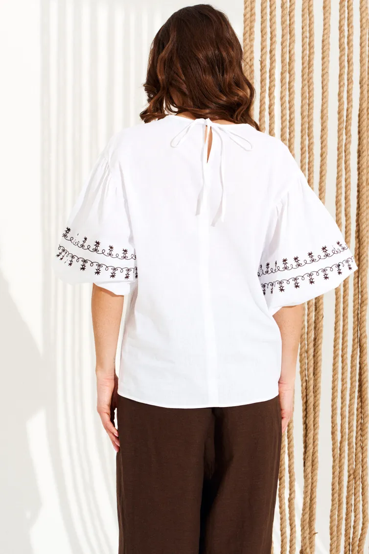 Blouse Elletto Life #13002 belo-kor