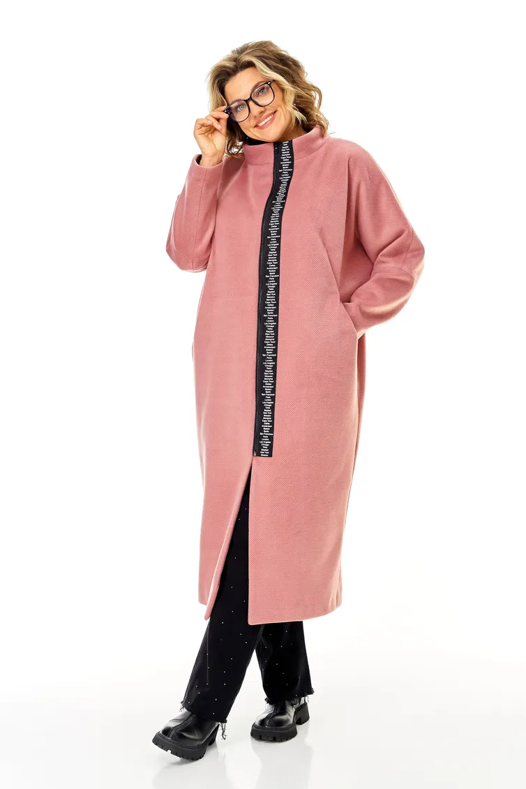 Płaszcz Michel Chic #361/ 1 pepel rozy