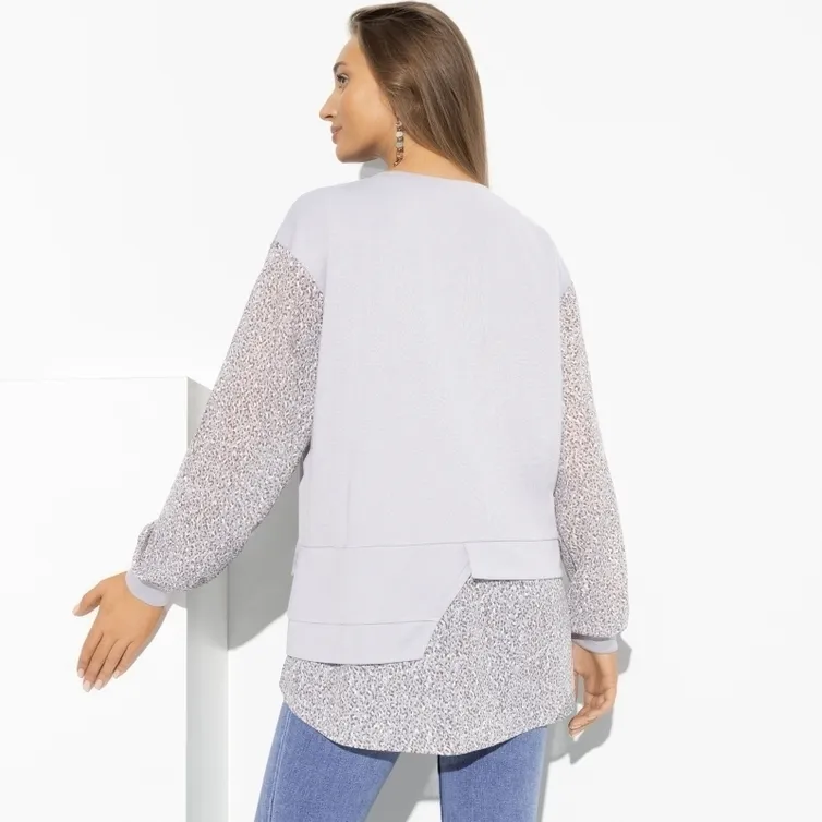 Bluza CHARUTTI #Prikasayas k chudu (grej)