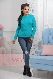 Джемперы, кардиганы, жакеты Newvay арт. 4552 яр.ментол