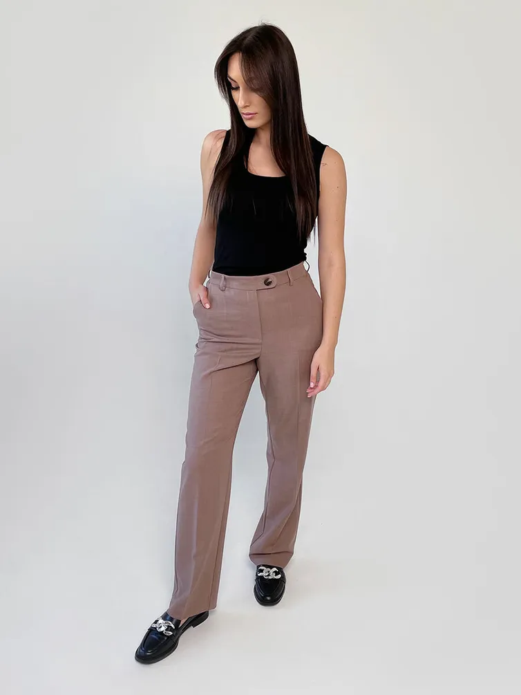 Брюки Ketty арт. K-08660 кофейный
