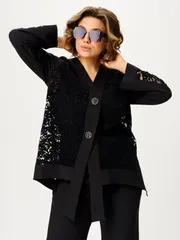 Suit Vilena-fashion #1162 chernyj