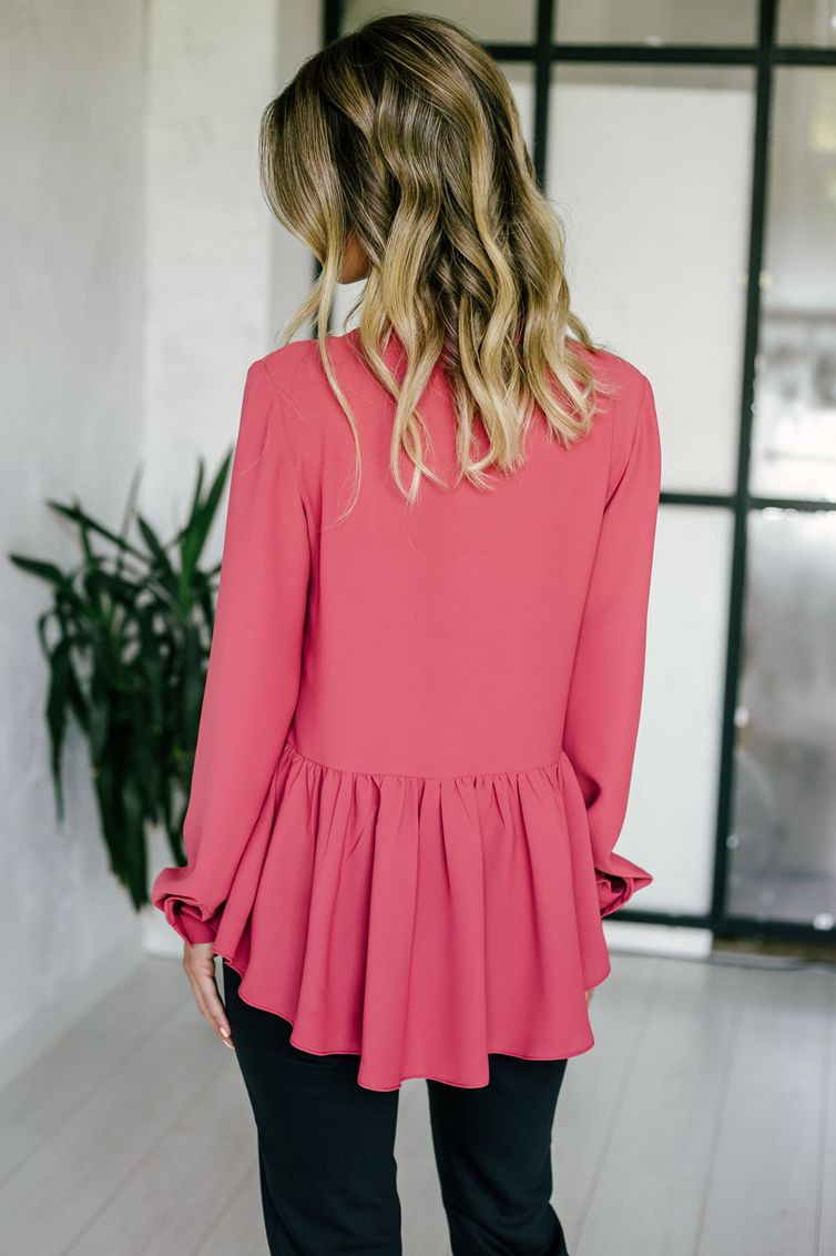 Blouse MARIKA #280 terrakot