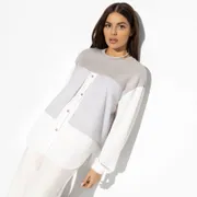 Bluza CHARUTTI #Stil po-vzroslomu (grej)