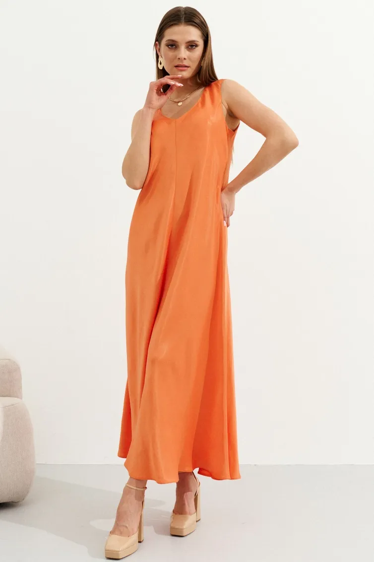 Платье Ketty арт. K-05480w оранжевый