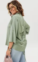 Blouse Anelli Laurel 1916 matcha latte