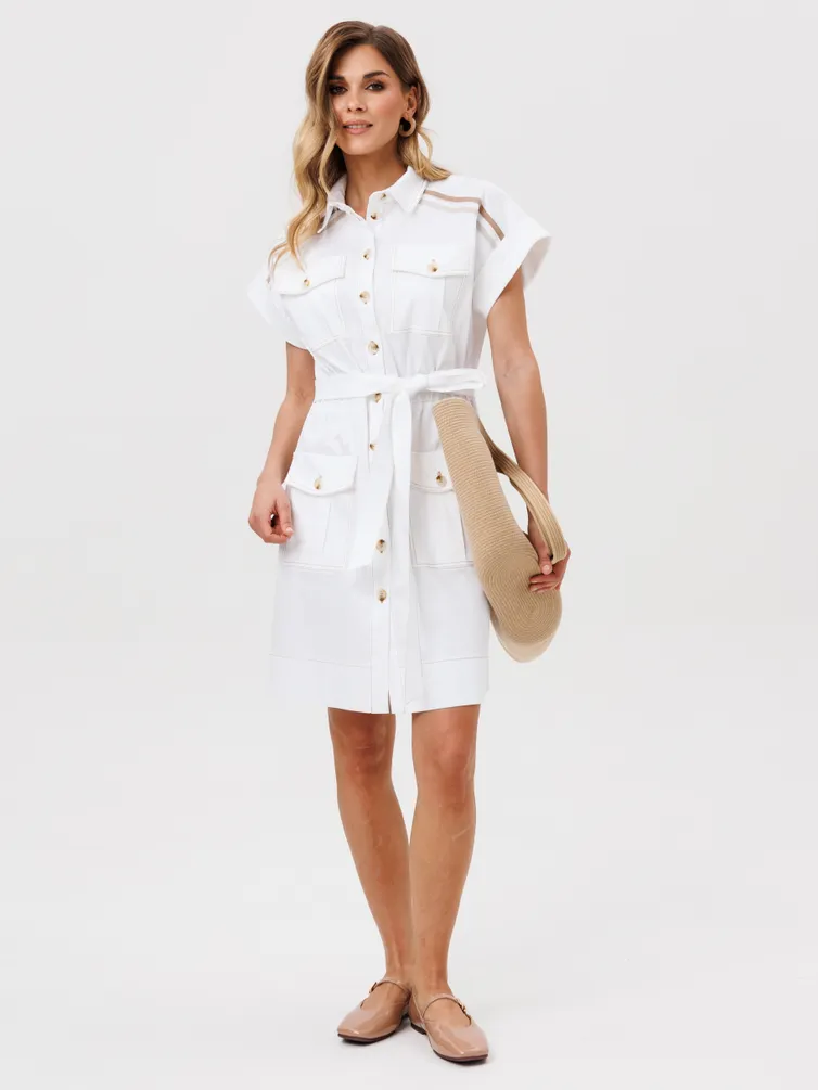 Dress GIZART #5407 belyj