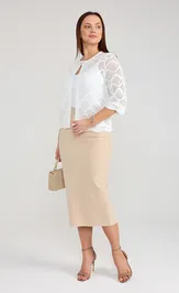 Sweter BONADI 2208 belyj