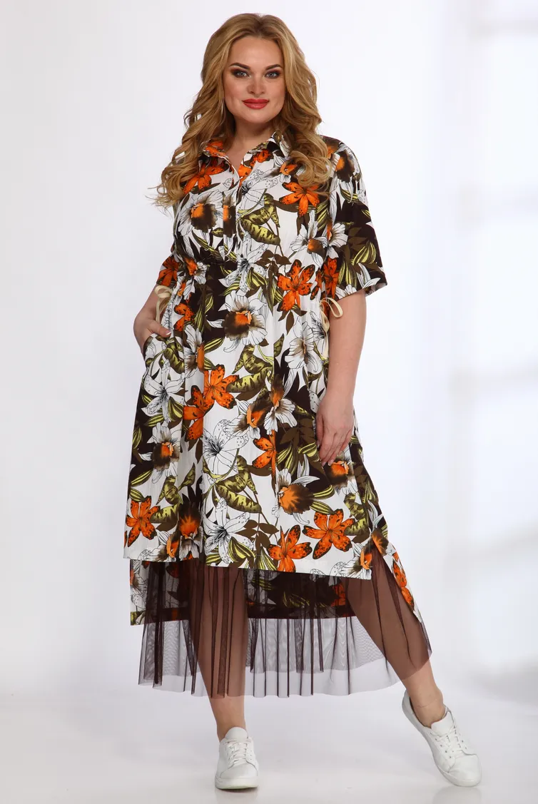 Sukienka Angelina & Company #555/3 oranzhevyj