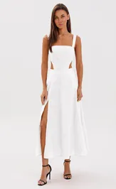 Sukienka V&N fashion 1167 belyj