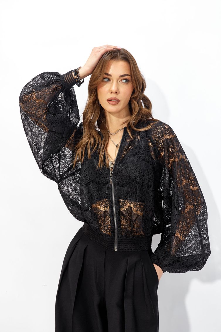 Блузка Люше арт. 4333 черный