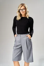 Trousers Ava fashion #M-241 seryj