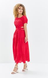 Платье Евромода 721 красный