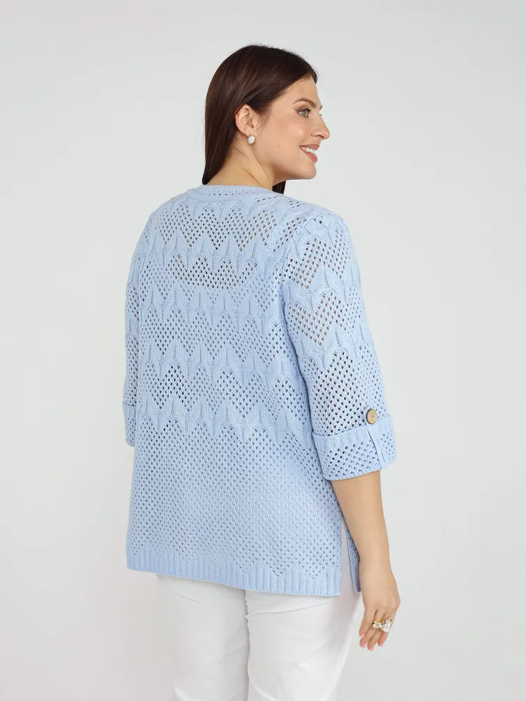 Sweter BONADI #2187 goluboj