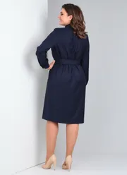 Sukienka Vilena-fashion #831 temno-sinij