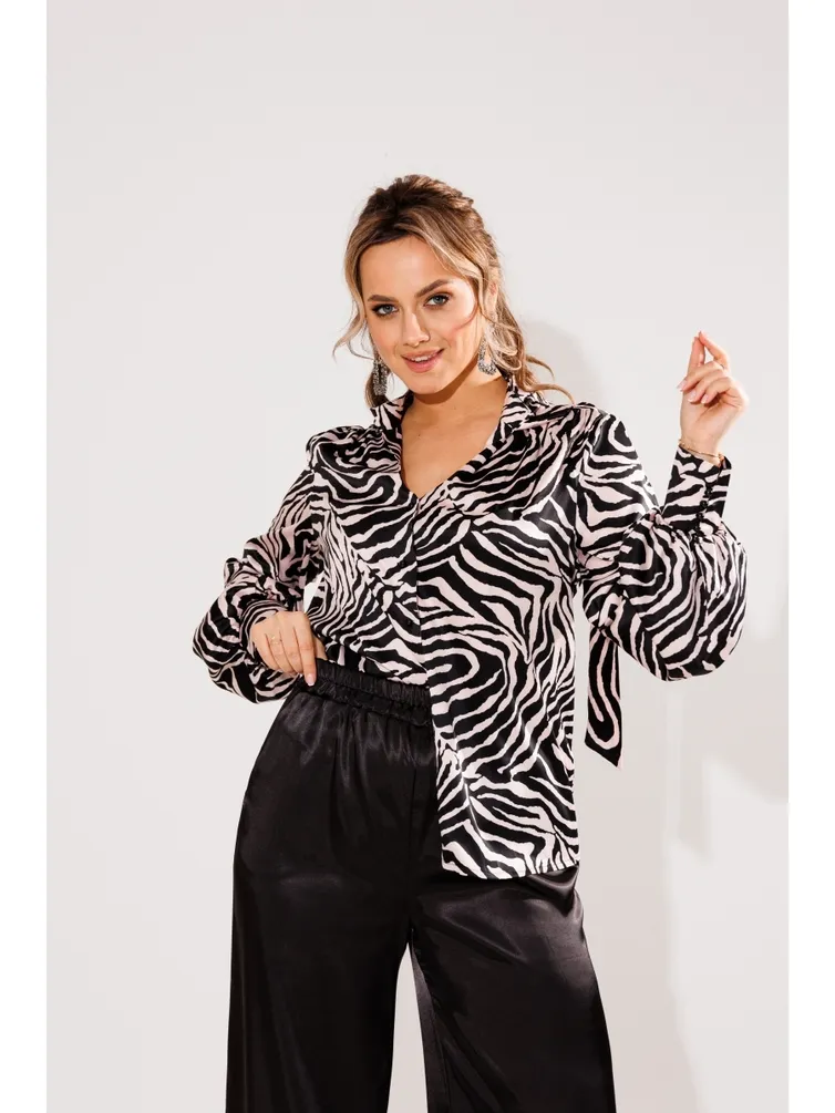 Bluzka Anelli Laurel #1428 rozovaya zebra