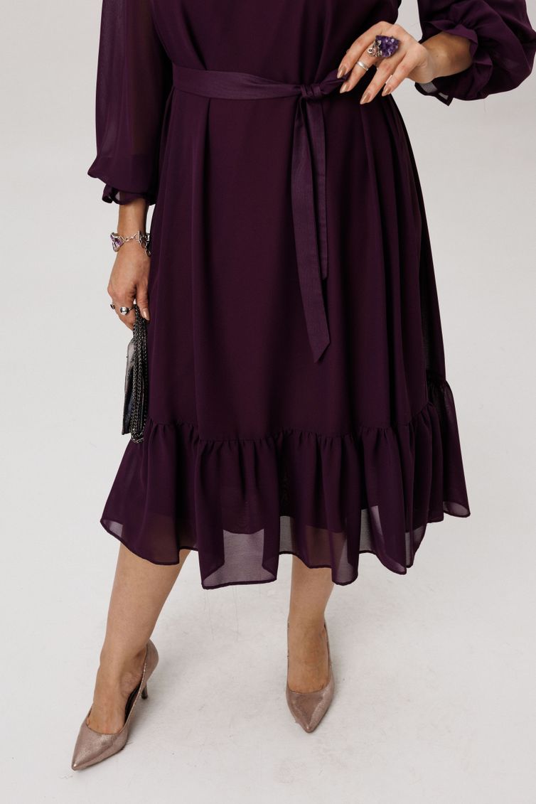 Dress Anelli Laurel #1635 cvet chernosliva